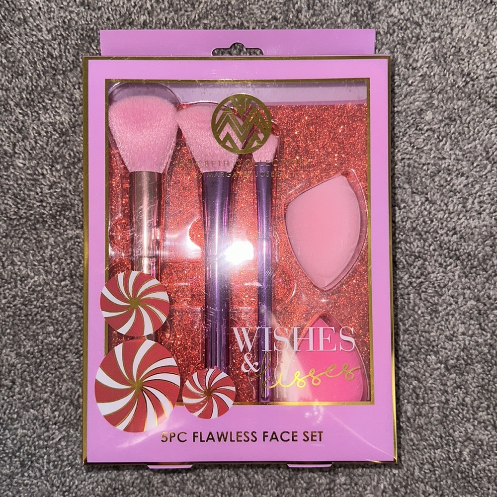 Macbeth Collection by Margaret Josephs 5 Pc Flawless Face Makeup Brush Set - Picture 2 of 3